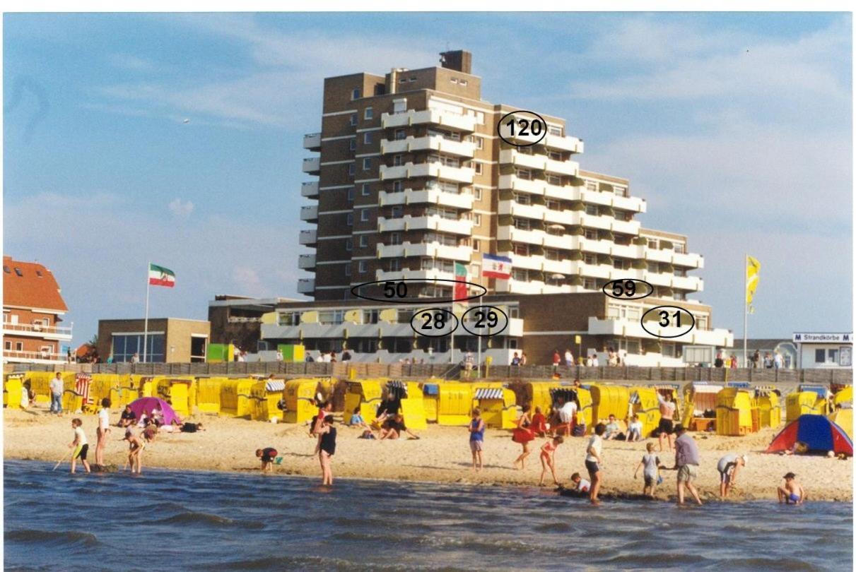 Apartament Christiansen Im Panoramahaus Duhnen Cuxhaven Zewnętrze zdjęcie